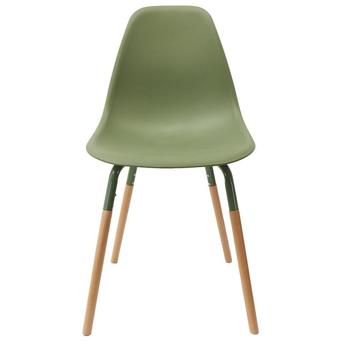 Home Deco Factory Silla Phenix Verde, Estilo Escandinavo, Asiento de Polipropileno y Estructura de Hierro 1 Home Deco Factory Silla Phenix Verde, Estilo Escandinavo, Asiento de Polipropileno y Estructura de Hierro 1