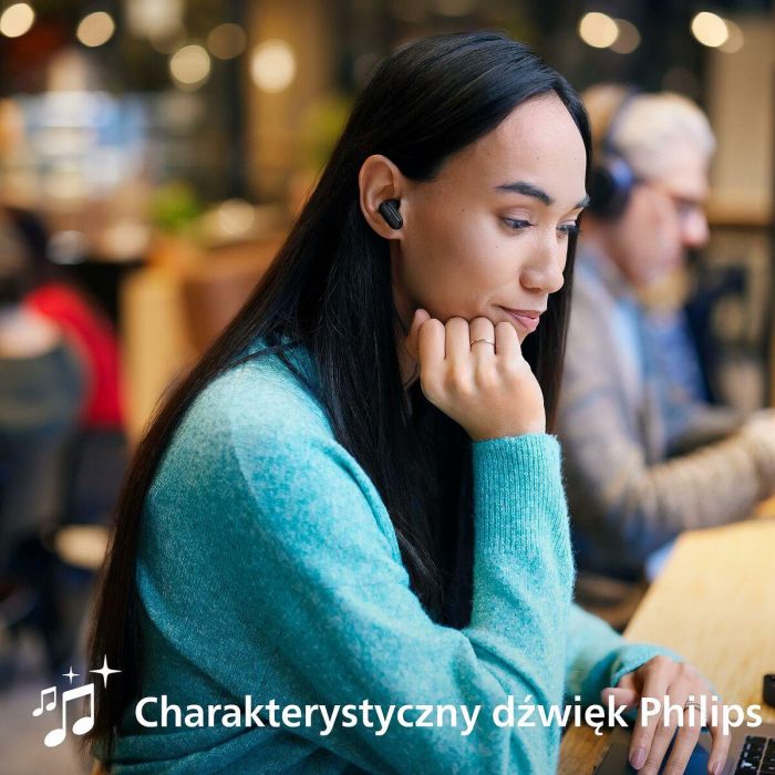 Philips TAT3508BK/00 Auriculares Inalámbricos True Wireless Bluetooth 5.3 con Cancelación de Ruido Híbrida IPX4 Negro 12 Philips TAT3508BK/00 Auriculares Inalámbricos True Wireless Bluetooth 5.3 con Cancelación de Ruido Híbrida IPX4 Negro 12