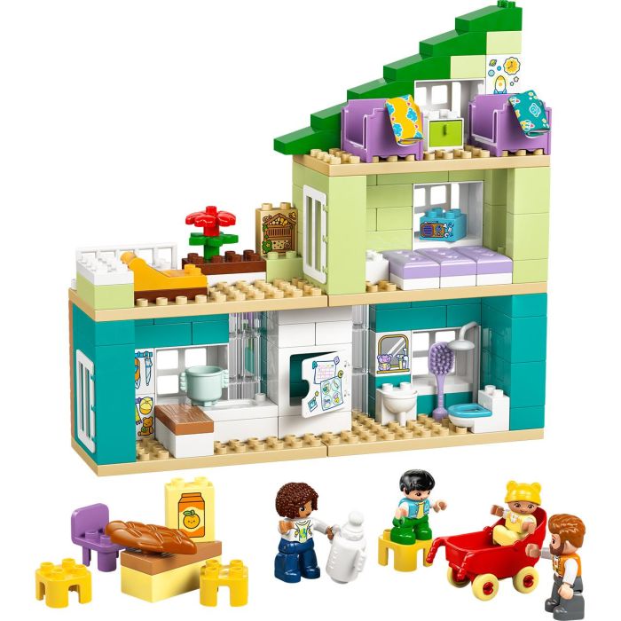 Lego Duplo Casa Familiar Moderna 3 En 1 10470 Juguete de Construcción para Bebés y Niños Pequeños 3