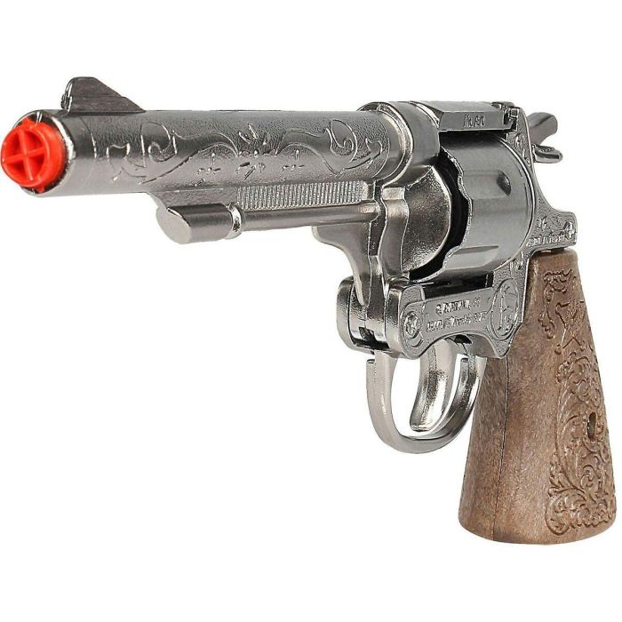 Pistola de Petardos Gonher Plateado Vaquero 3 Pistola de Petardos Gonher Plateado Vaquero 3