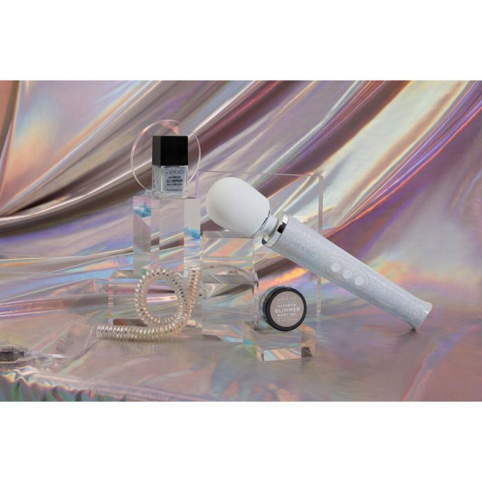 Vibrador Le Wand All That Glimmers Set Blanco 16 Vibrador Le Wand All That Glimmers Set Blanco 16