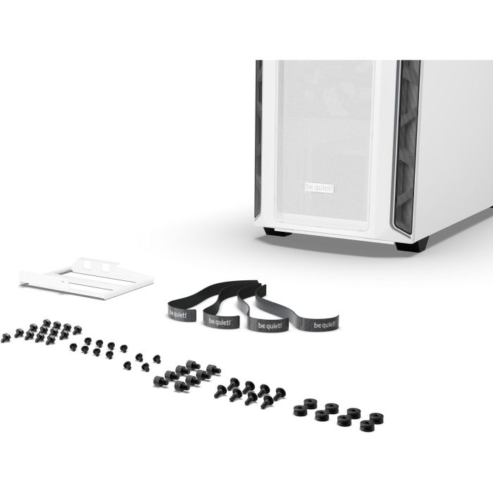 be quiet! SHADOW BASE 800DX White Midi Tower PC Blanco Acero Vidrio Templado ABS ATX EATX micro ATX Mini-ITX 2