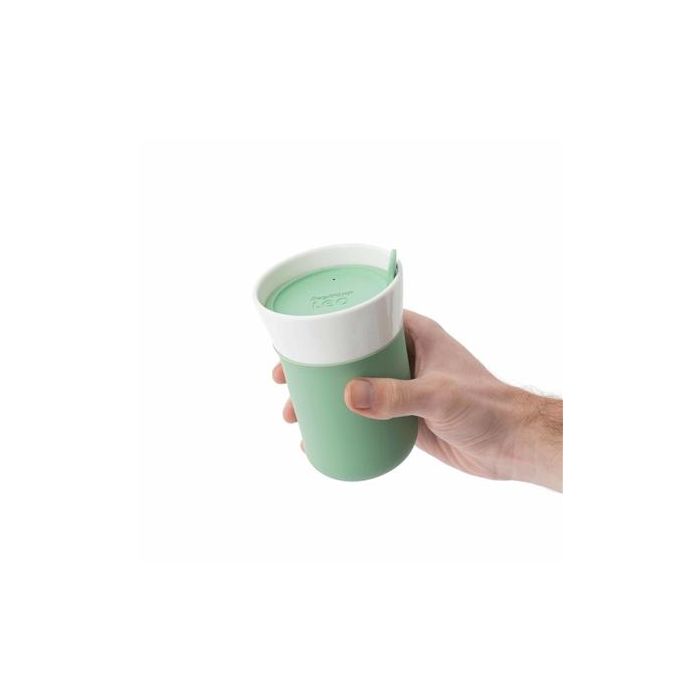 Berghoff 3950123 Taza de Viaje de Porcelana 0,33 L 3