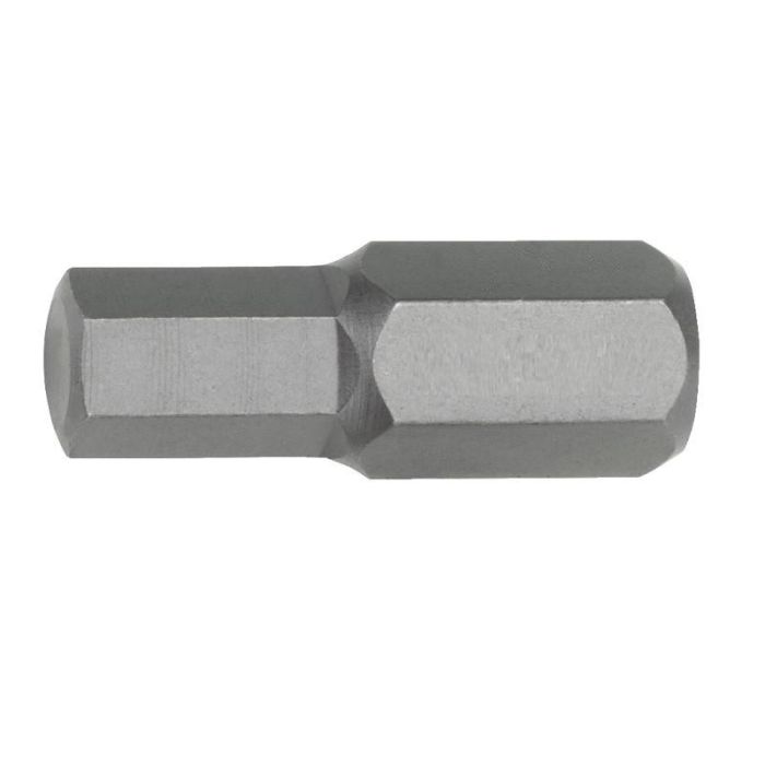 DUVER Punta de Atornillar Allen Corta Hexagonal de 4mm para Vástago de 10mm