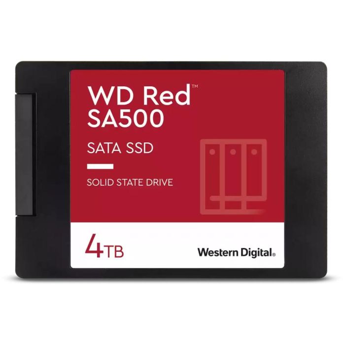 Western Digital Red WDS400T2R0A 4 TB 2.5" SATA III 3D NAND SSD para NAS 0 Western Digital Red WDS400T2R0A 4 TB 2.5" SATA III 3D NAND SSD para NAS 0