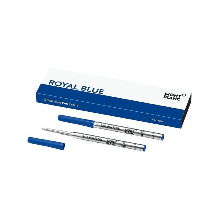 Recambio para bolígrafo Montblanc ROYAL BLUE Azul 2 Unidades 2