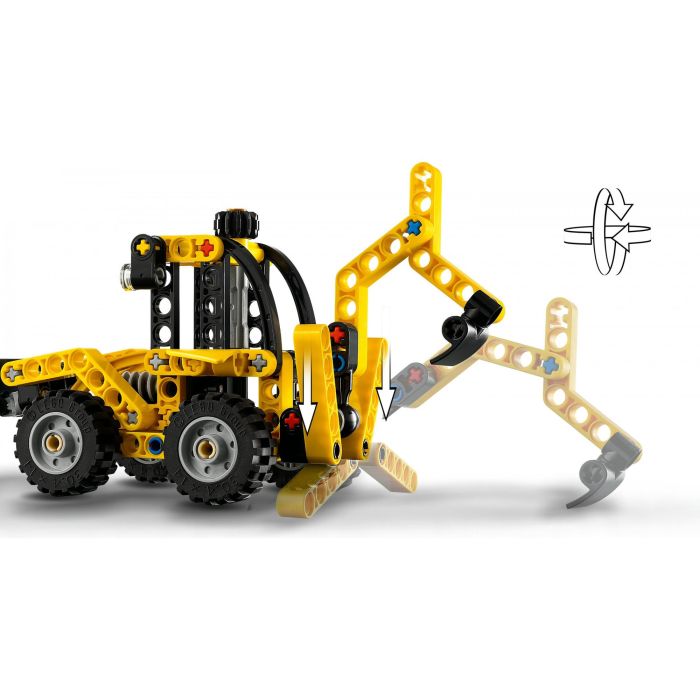 LEGO 42197 Technic Retroexcavadora - Set de Construcción y Regalo para Niño de 7 Años 4