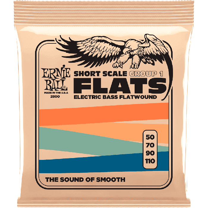 Juego Bajo Eléctrico Entorchado Plano Group Ii Short Scale 50-110 Juego Bajo Eléctrico Entorchado Plano Group Ii Short Scale 50-110
