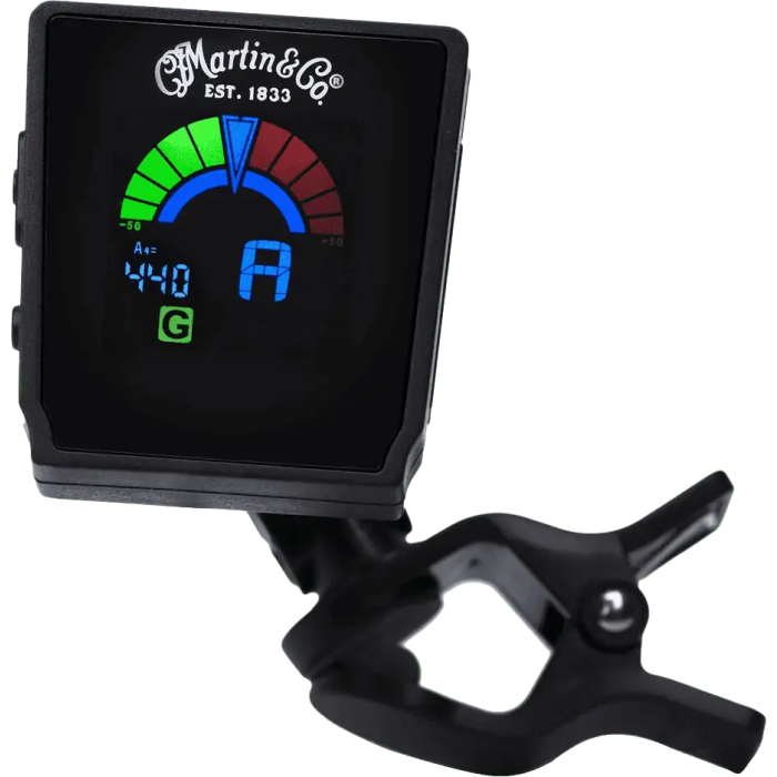 Martin Afinador de Pinza para Guitarra, Bajo, Ukelele, Violín y Cromático 0 Martin Afinador de Pinza para Guitarra, Bajo, Ukelele, Violín y Cromático 0