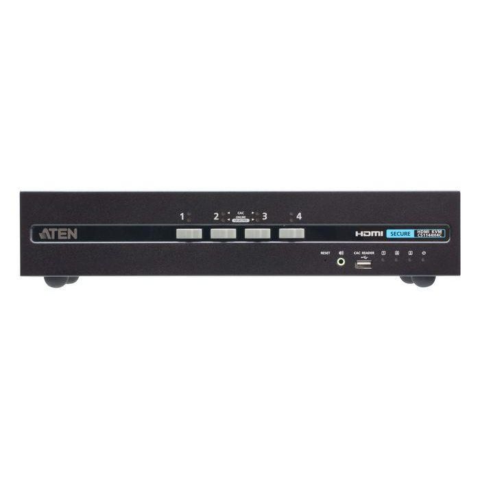 Aten 4-Port USB HDMI Dual Display Secure KVM Switch with CAC (PSD PP v4.0 Compliant) Aten 4-Port USB HDMI Dual Display Secure KVM Switch with CAC (PSD PP v4.0 Compliant)