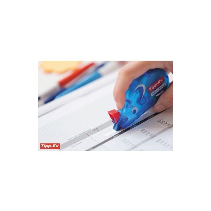 Caja de Correctores de Escritura en Cinta Bic Tipp-Ex Pocket Mouse/ 4.2mm x 10m/ 10 unidades 2 Caja de Correctores de Escritura en Cinta Bic Tipp-Ex Pocket Mouse/ 4.2mm x 10m/ 10 unidades 2