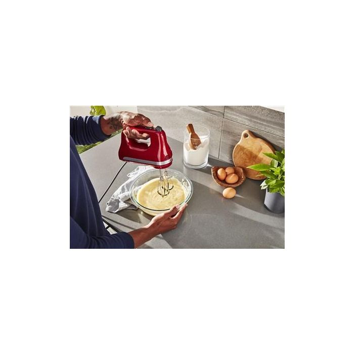 Kitchenaid 5KHM6118 EER Batidora Amasadora Roja con 6 Velocidades 1 Kitchenaid 5KHM6118 EER Batidora Amasadora Roja con 6 Velocidades 1