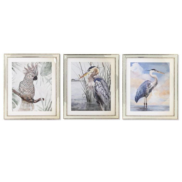 Cuadro Mediterraneo DKD Home Decor Azul Beige 1.6 x 66 x 56 cm (3 Unidades) Cuadro Mediterraneo DKD Home Decor Azul Beige 1.6 x 66 x 56 cm (3 Unidades)