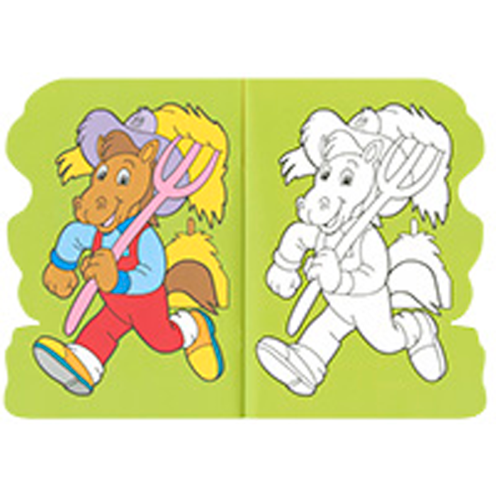 Susaeta Cuaderno de Colorear Troquelado 16 Páginas 20x28 cm 1