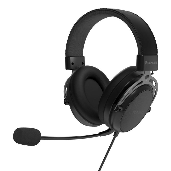 Genesis Toron 301 Mini Auriculares Gaming Estéreo con Micrófono Desmontable 53mm para PC, PS5, Xbox, Móviles y Esport