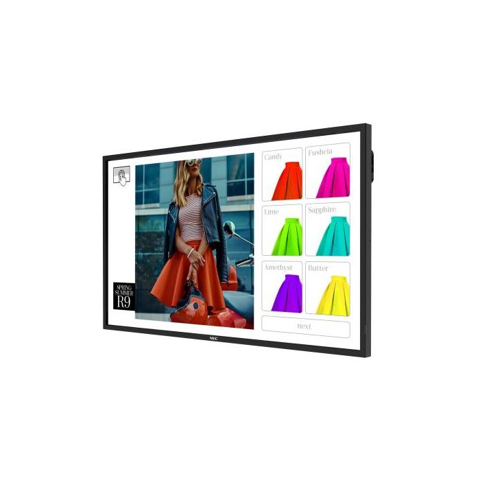NEC MultiSync ME501 IR-2 Diseño de quiosco 127 cm (50") LED 400 cd / m² Negro Pantalla táctil Procesador incorporado 18/7 1 NEC MultiSync ME501 IR-2 Diseño de quiosco 127 cm (50") LED 400 cd / m² Negro Pantalla táctil Procesador incorporado 18/7 1