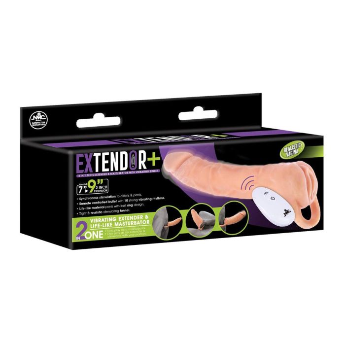Funda para pene NMC Carne 17,7 cm 1 Funda para pene NMC Carne 17,7 cm 1