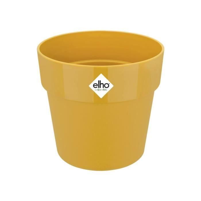 Elho B.for Original Round 30 Maceta Redonda Ocre para Plantas de Interior Ø29.5cm, 13.1L Polipropileno Elho B.for Original Round 30 Maceta Redonda Ocre para Plantas de Interior Ø29.5cm, 13.1L Polipropileno