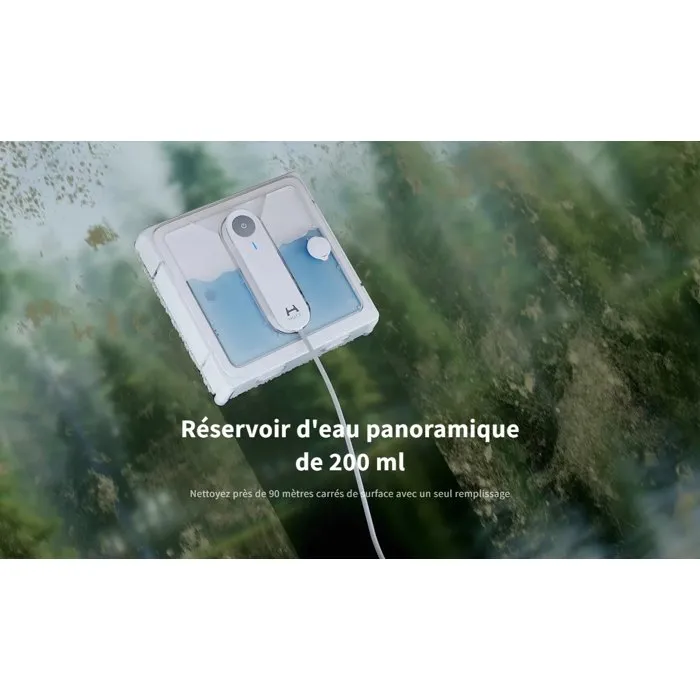 Hutt HUT6971820289989 Robot Limpiacristales W9 3800 Pa 150 ml Blanco 2