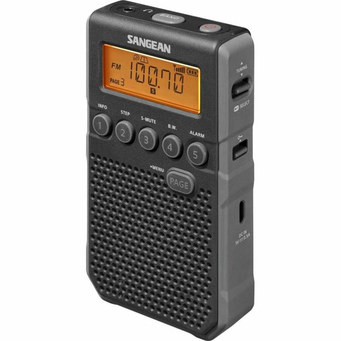 Radio Portátil Digital Sangean SDT800BK 5 Radio Portátil Digital Sangean SDT800BK 5