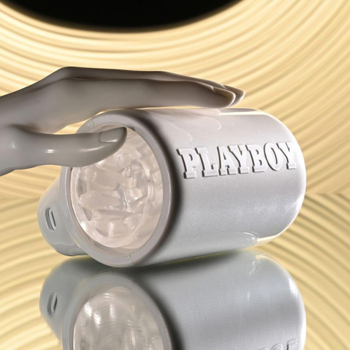 Masturbador Masculino Playboy Playboy Blanco 11 Masturbador Masculino Playboy Playboy Blanco 11