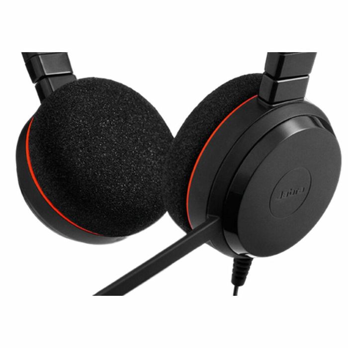 Auriculares con Micrófono Jabra Evolve 20 MS Stereo Negro 2