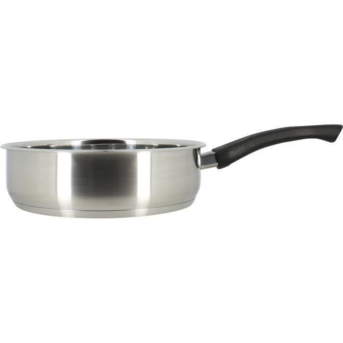 Sartén - MENASTYL - 6020248 - Acero inoxidable - 28 cm - Apta para todo tipo de fuegos, incluida inducción 4