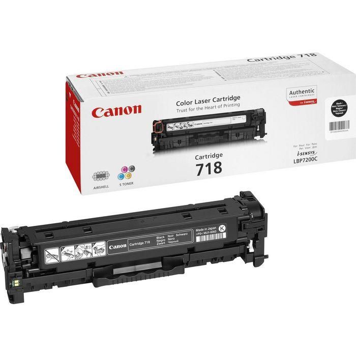 Canon Toner Cartridge 718 - Black Canon Toner Cartridge 718 - Black