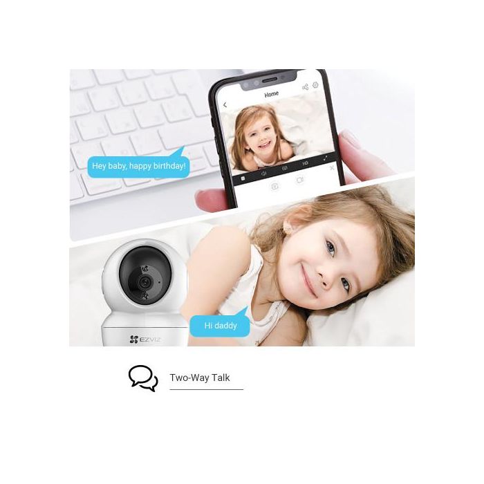 EZVIZ C6N Cámara de Seguridad IP Interior 4MP Esférica Giro 360° 2560 x 1440 Pixeles CS-C6N-D0-8B4WF 7