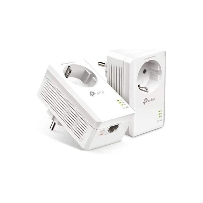 Adaptador Powerline TP-Link TL-PA7017P KIT AV1000 1000Mbps/ Alcance 300m/ Pack de 2 Adaptador Powerline TP-Link TL-PA7017P KIT AV1000 1000Mbps/ Alcance 300m/ Pack de 2