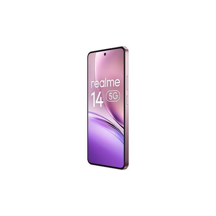 Realme 14 5G 16,9 Cm (6.67") Sim Doble Android 15 Usb Tipo C 12 Gb 256 Gb 6000 Mah Rosa 1
