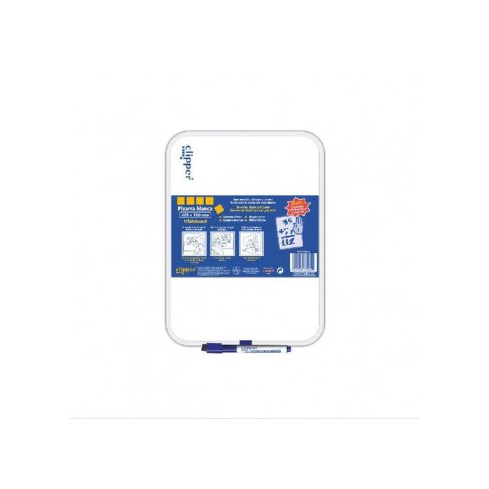 Alpino Pizarra Blanca Pequeña 25,5x18 cm con Rotulador Blister
