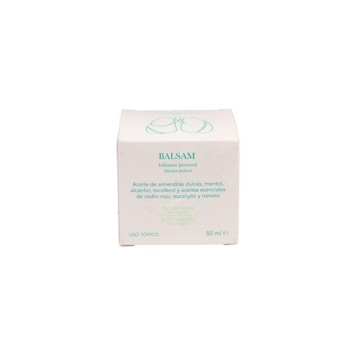 Inspira Balsam Bálsamo Pectoral 50ml para Vías Respiratorias, con Aceites Esenciales Biológicos, Apto para Veganos y Uso Externo