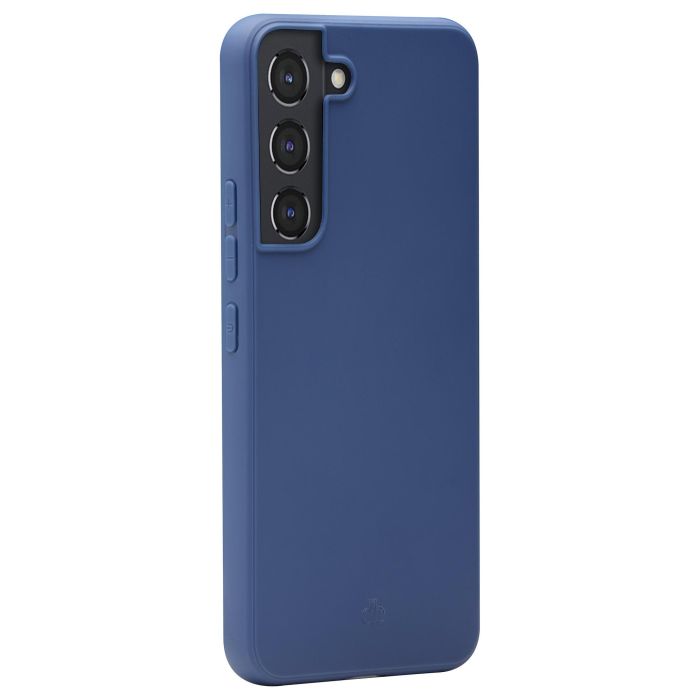 Dbramante1928 Funda para Samsung Galaxy S22 - Carcasa Trasera de Plástico Reciclado - Azul Pacífico - Alemán 3