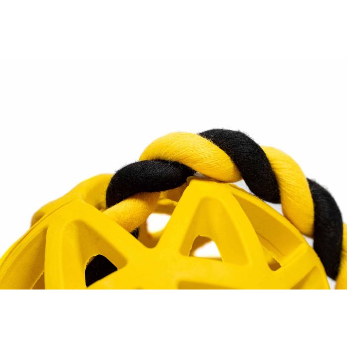 Gloria Bola Rejilla Goma Resistente para Perros con Cuerda - Juguete de Lanzamiento y Premios 9 cm Diámetro x 30 cm Cuerda Colores Surtidos 1 Gloria Bola Rejilla Goma Resistente para Perros con Cuerda - Juguete de Lanzamiento y Premios 9 cm Diámetro x 30 cm Cuerda Colores Surtidos 1