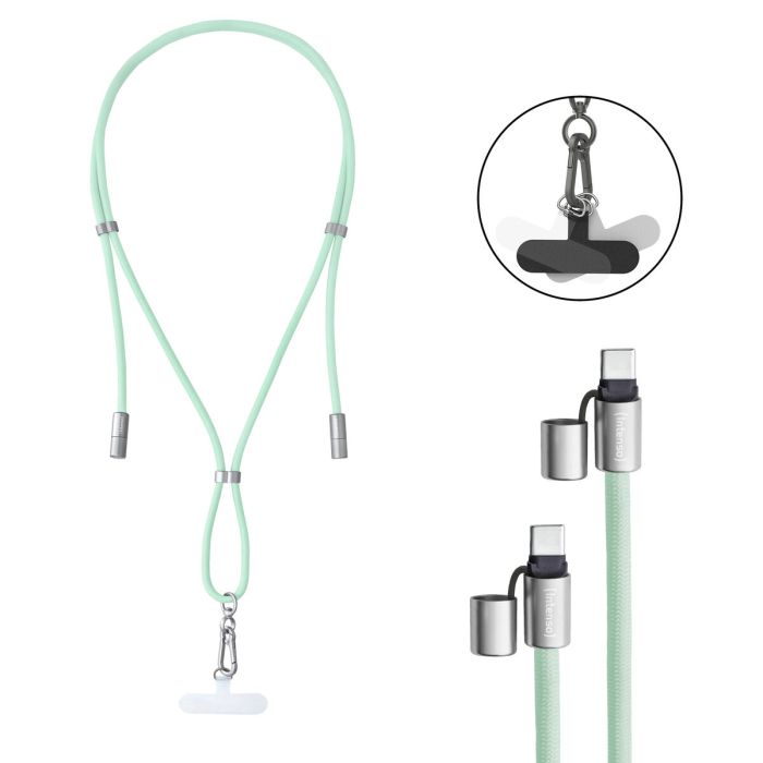 Cable USB-C INTENSO 7991007 Verde 0 Cable USB-C INTENSO 7991007 Verde 0