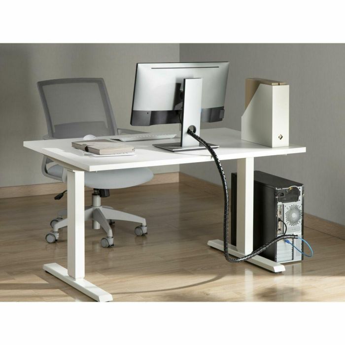 Equip Organizador de Cables Espiral con Clip Color Negro 1.0 M 3 Equip Organizador de Cables Espiral con Clip Color Negro 1.0 M 3