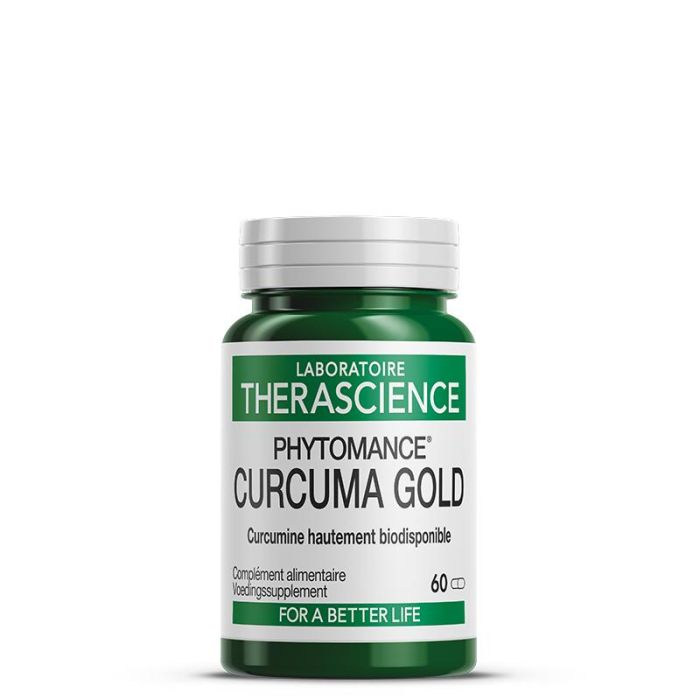 THERASCIENCE Cúrcuma Gold 60 Cápsulas