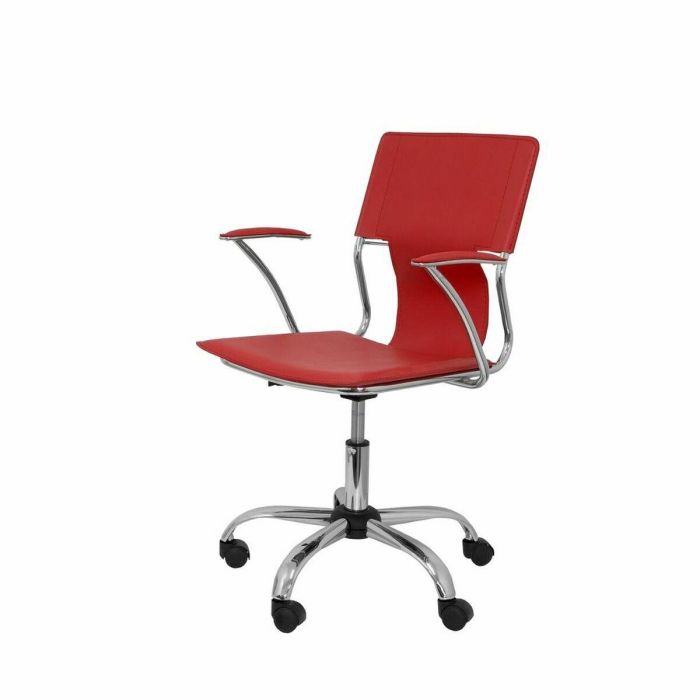 Silla de Oficina Bogarra P&C 214RJ Rojo 5 Silla de Oficina Bogarra P&C 214RJ Rojo 5