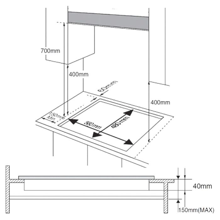 Cecotec Placa de gas 4 fuegos Bolero Squad G 4400F Inox 8000W acero inoxidable WOK 5 Cecotec Placa de gas 4 fuegos Bolero Squad G 4400F Inox 8000W acero inoxidable WOK 5