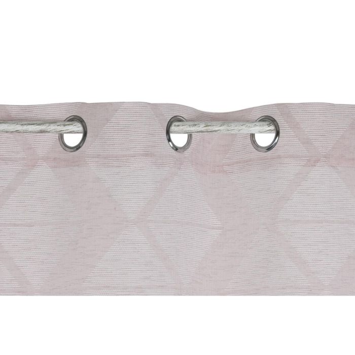 Cortina Urban DKD Home Decor Rosa Palo 260 x 140 cm 4