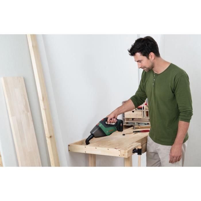 Bosch Aspirador de mano inalámbrico UniversalVac18 SET con 1 batería 2,5Ah, para pisos y superficies del hogar 3 Bosch Aspirador de mano inalámbrico UniversalVac18 SET con 1 batería 2,5Ah, para pisos y superficies del hogar 3