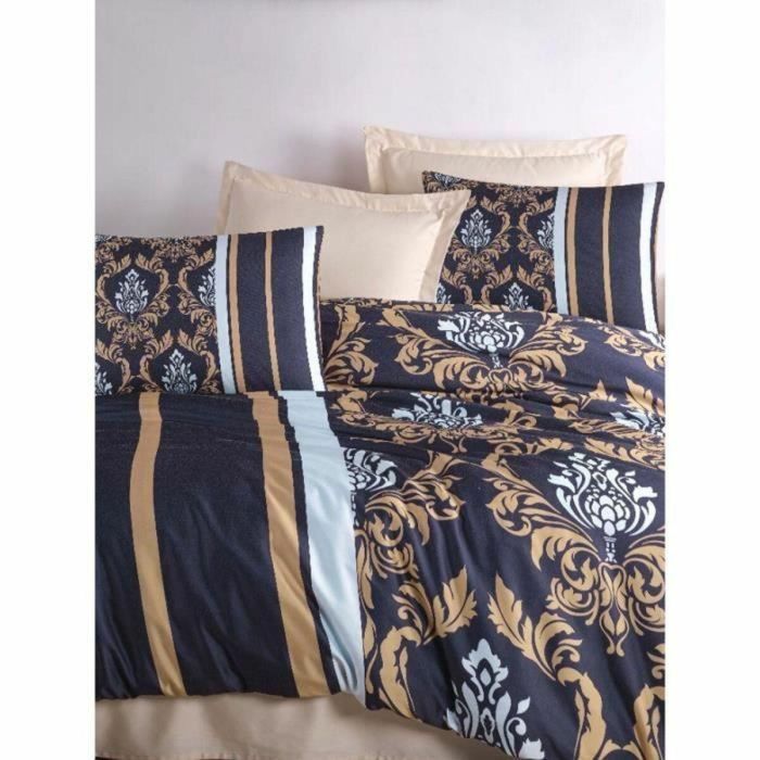 Juego de Cama ASI8684282835097 - 1 Funda Nórdica 220x240 cm + 2 Fundas Almohada 60x60 cm - 100% Poliéster Microsatín Azul 1 Juego de Cama ASI8684282835097 - 1 Funda Nórdica 220x240 cm + 2 Fundas Almohada 60x60 cm - 100% Poliéster Microsatín Azul 1