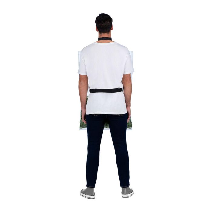 Disfraz bolsa de hierba bolsa con correas y espumillón talla one size adult 7 Disfraz bolsa de hierba bolsa con correas y espumillón talla one size adult 7