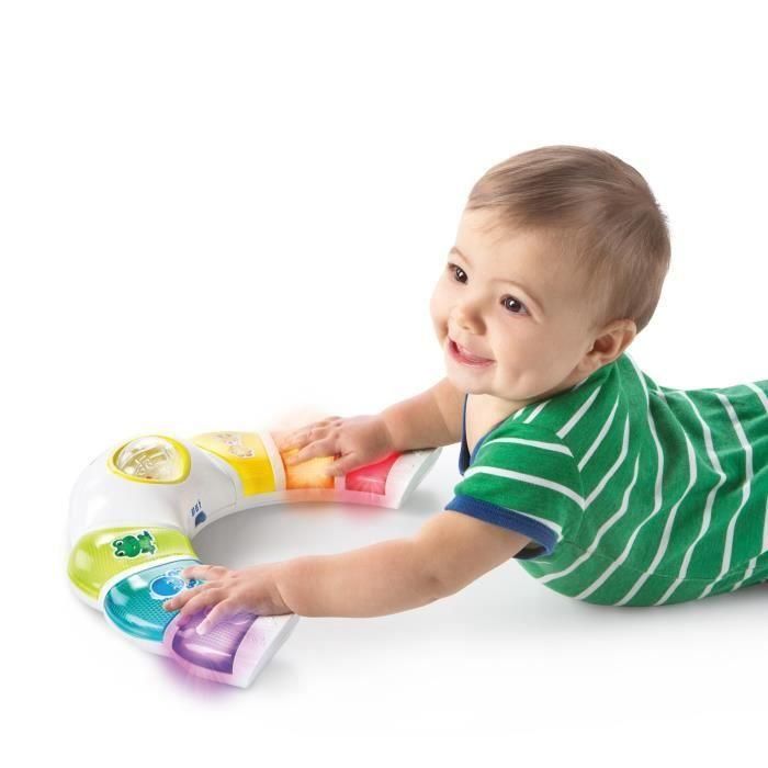 BABY EINSTEIN - Piano musical - Juguete de actividades con luces, música y sonajero, 3 modos - Multilingüe 1 BABY EINSTEIN - Piano musical - Juguete de actividades con luces, música y sonajero, 3 modos - Multilingüe 1