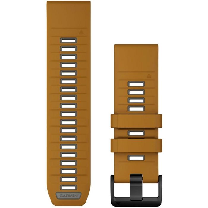 Garmin Ersatzarmband QuickFit 26mm Silikon Autumn/Kieselgrau 0 Garmin Ersatzarmband QuickFit 26mm Silikon Autumn/Kieselgrau 0