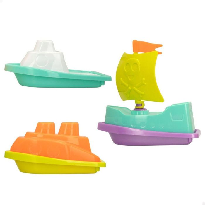 Set de Juguetes de Playa Colorbaby 3 Piezas Barco Polipropileno (12 Unidades) 2 Set de Juguetes de Playa Colorbaby 3 Piezas Barco Polipropileno (12 Unidades) 2