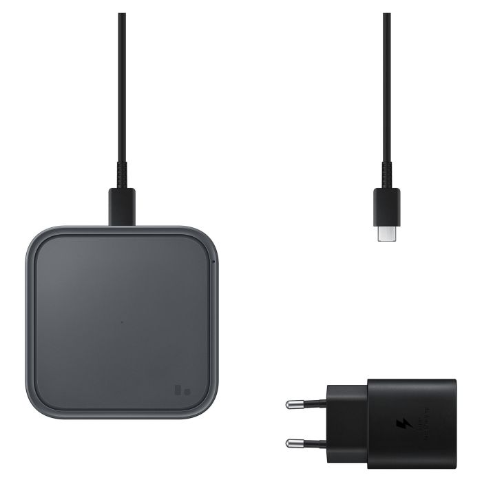 Samsung EP-P3400T Cargador Inalámbrico Pad con Adaptador, Gris, 15W 6
