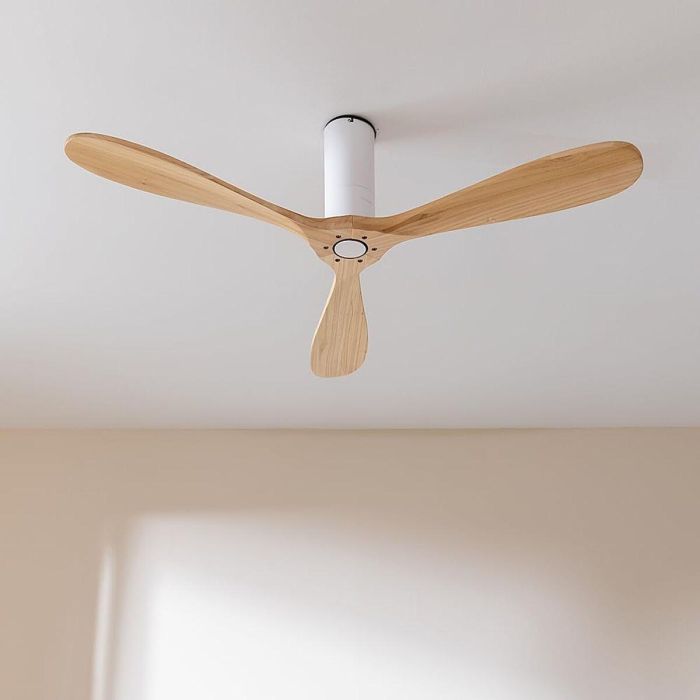 Ventilador de Techo Cecotec EnergySilence 5400 Classic 40 W Ø 132 cm Blanco Madera 4