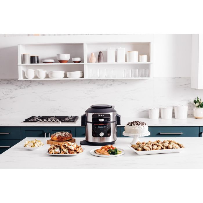 Ninja OL750EU Olla Eléctrica Multifunción 14 en 1 7.5L SmartLid Multi Cooker Foodi MAX, Cocina a Presión y Freidora de Aire 2